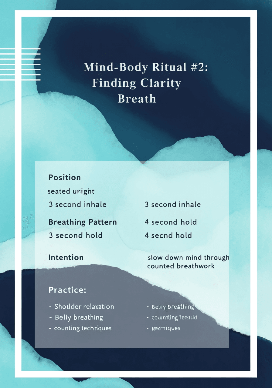 Mind-Body Ritual #2: Finding Clarity Breath